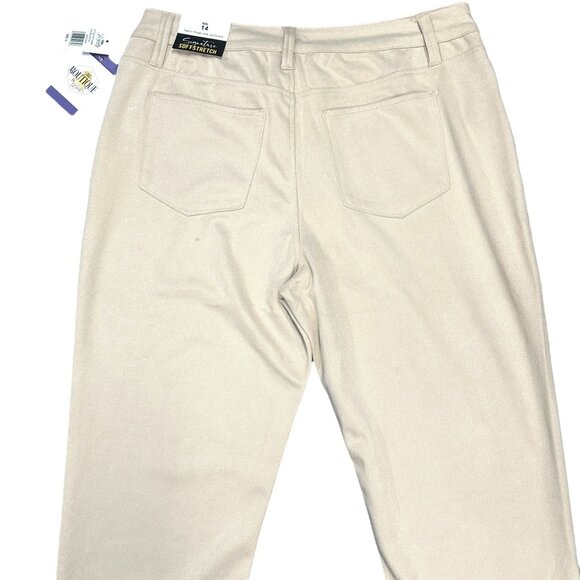 NWT Royalty For Me Womens 14 Signature Soft Stretch Pants Winter Stretchy Design - Picture 7 of 16